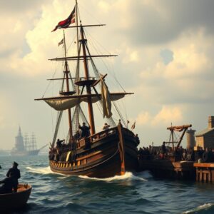 Bostonské pití čaje • o co se jedná?