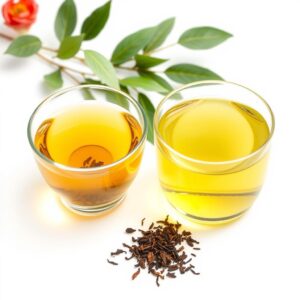 Zelený čaj vs žlutý čaj • 2 fascinující čaje