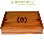 ČAJOVÉ MOŘE DŘEVĚNÉ 30X20X6,5 CM