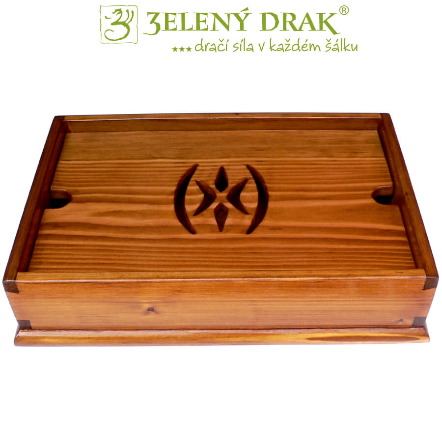 12125.jpg ČAJOVÉ MOŘE DŘEVĚNÉ 30X20X6,5 CM - Obrázek 1