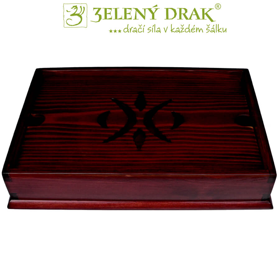 12126.jpg ČAJOVÉ MOŘE DŘEVĚNÉ TŘEŠEŇ 30X20X6 CM - Obrázek 1