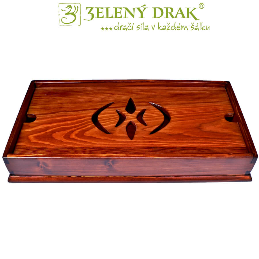 12127.jpg ČAJOVÉ MOŘE DŘEVĚNÉ 40X20X6 CM - Obrázek 1